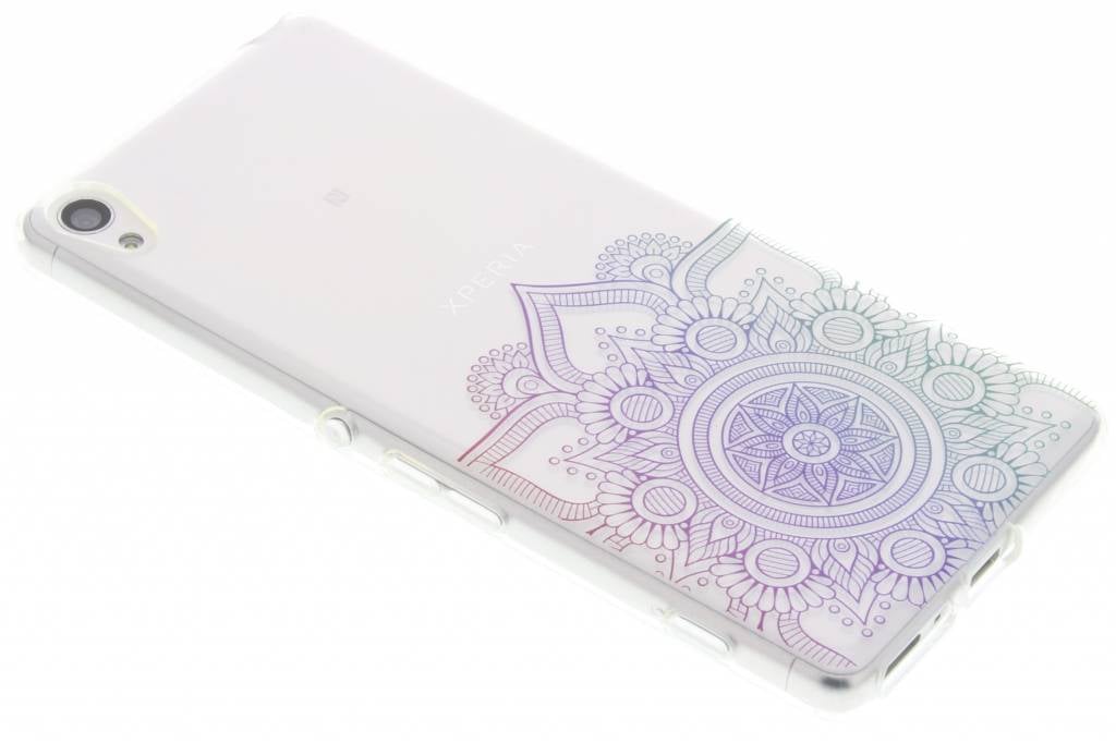 Image of Multicolor mandala design TPU hoesje voor de Sony Xperia XA