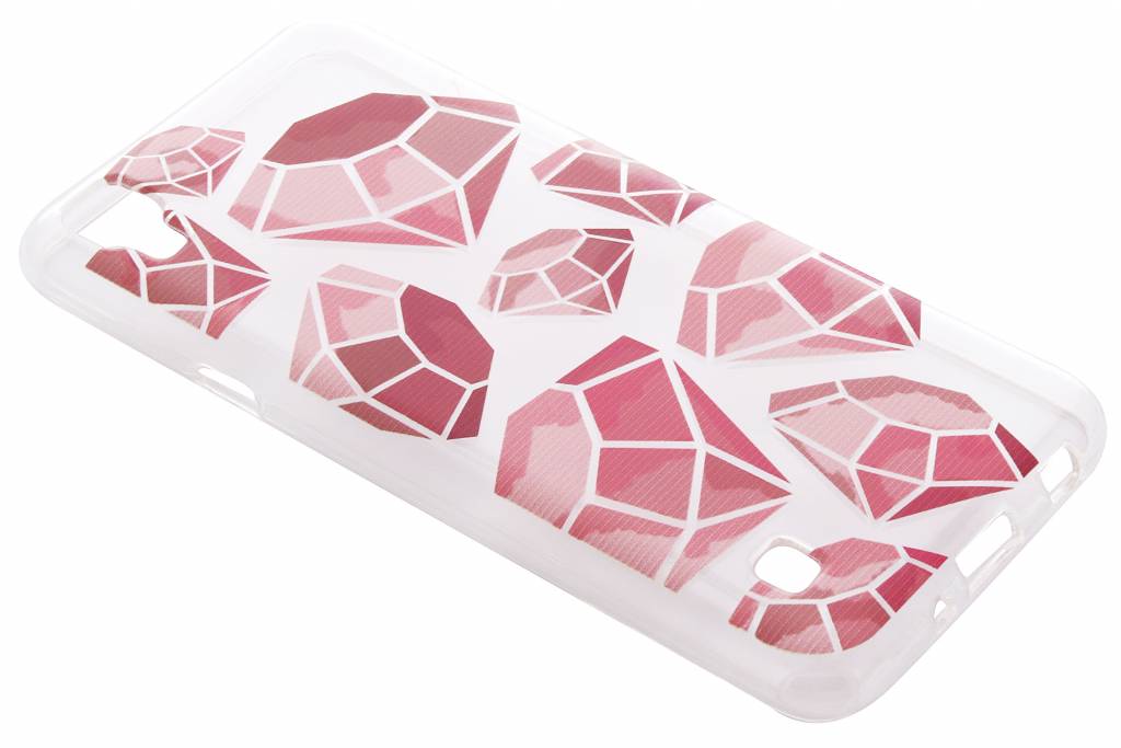 Image of Pink diamonds design TPU hoesje voor de LG X Style