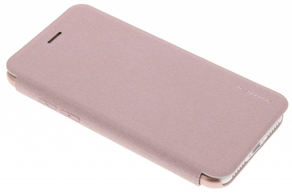 Image of Sparkle slim booktype hoes voor de iPhone 7 - Roze