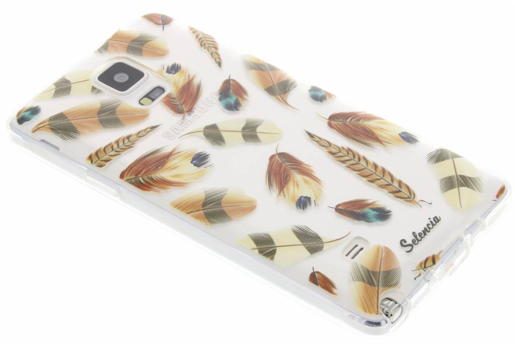 Image of Feathers Brown TPU hoesje voor de Samsung Galaxy Note 4