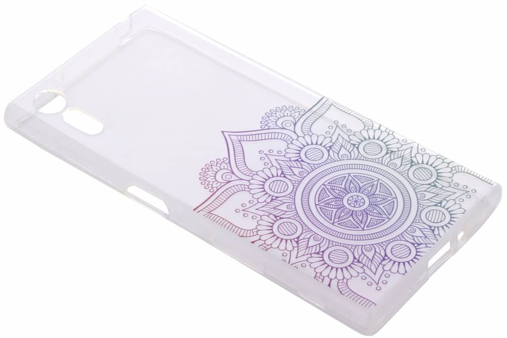 Image of Multicolor mandala design TPU hoesje voor de Sony Xperia XZ