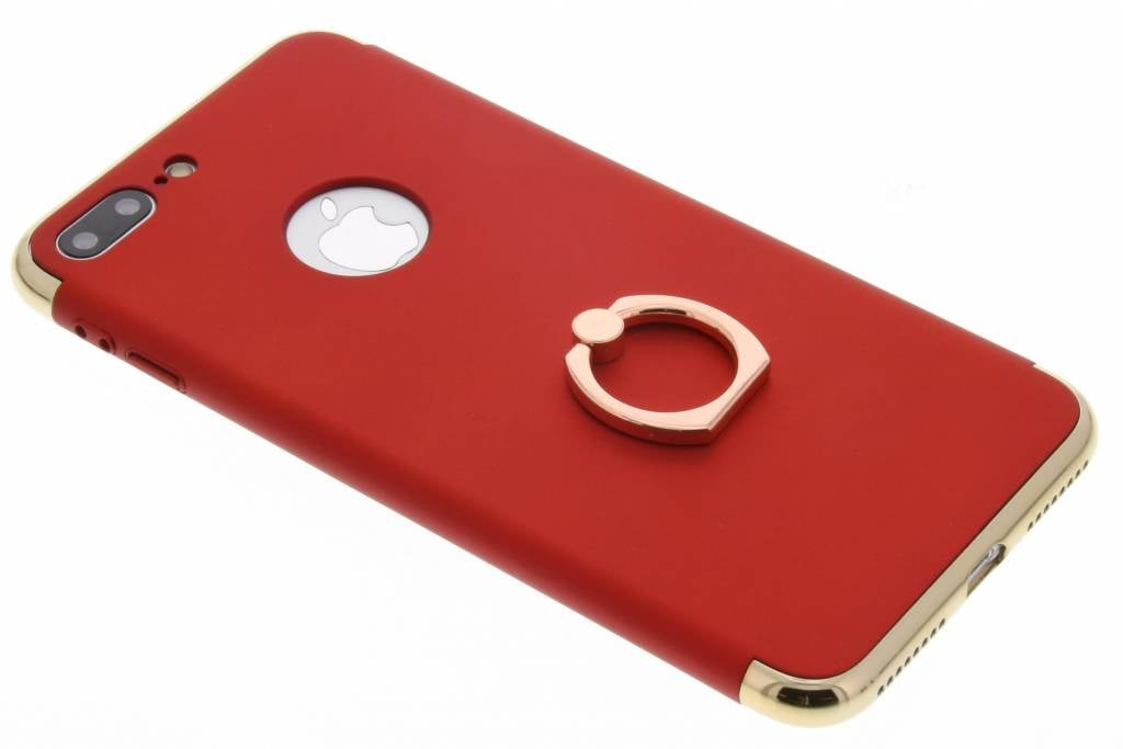 Image of Rood hardcase hoesje met ring voor de iPhone 7 Plus