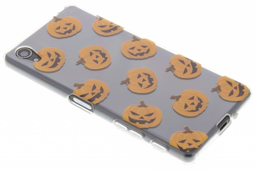 Image of Halloween design pompoentjes TPU hoesje voor de Sony Xperia X