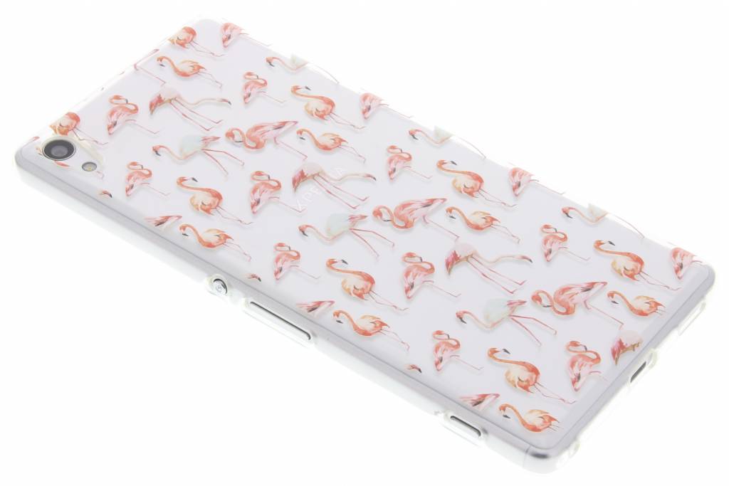 Image of Flamingo design TPU siliconen hoesje voor de Sony Xperia XA Ultra