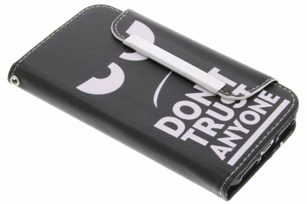 Image of Don't trust anyone design TPU Wallet Case voor de iPhone 7