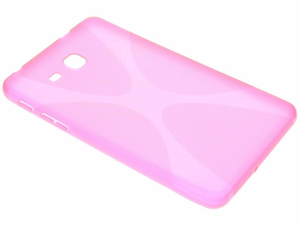 Image of Fuchsia X-line TPU tablethoes voor de Samsung Galaxy Tab A 7.0 (2016)