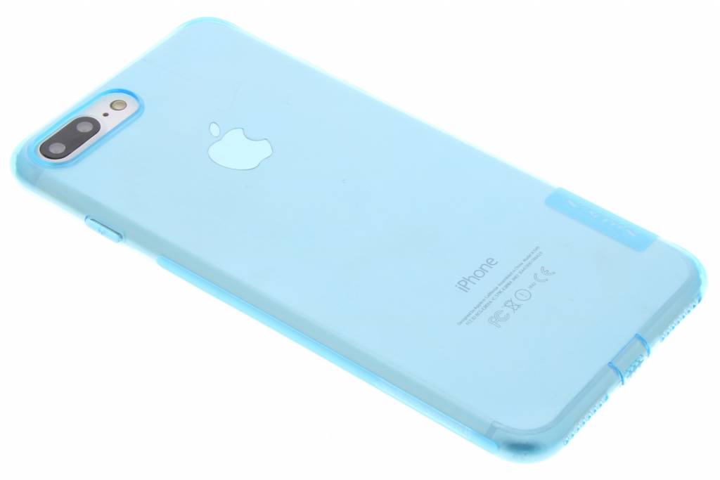 Image of Nature TPU case voor de iPhone 7 Plus - Blauw