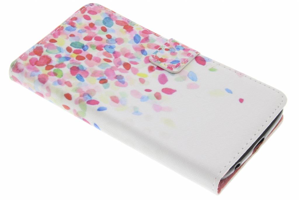 Image of Confetti design TPU booktype hoes voor de Acer Liquid Zest Plus