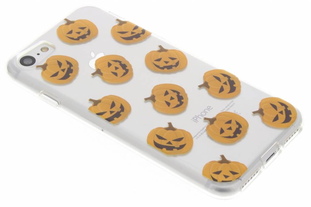 Image of Halloween design pompoentjes TPU hoesje voor de iPhone 7