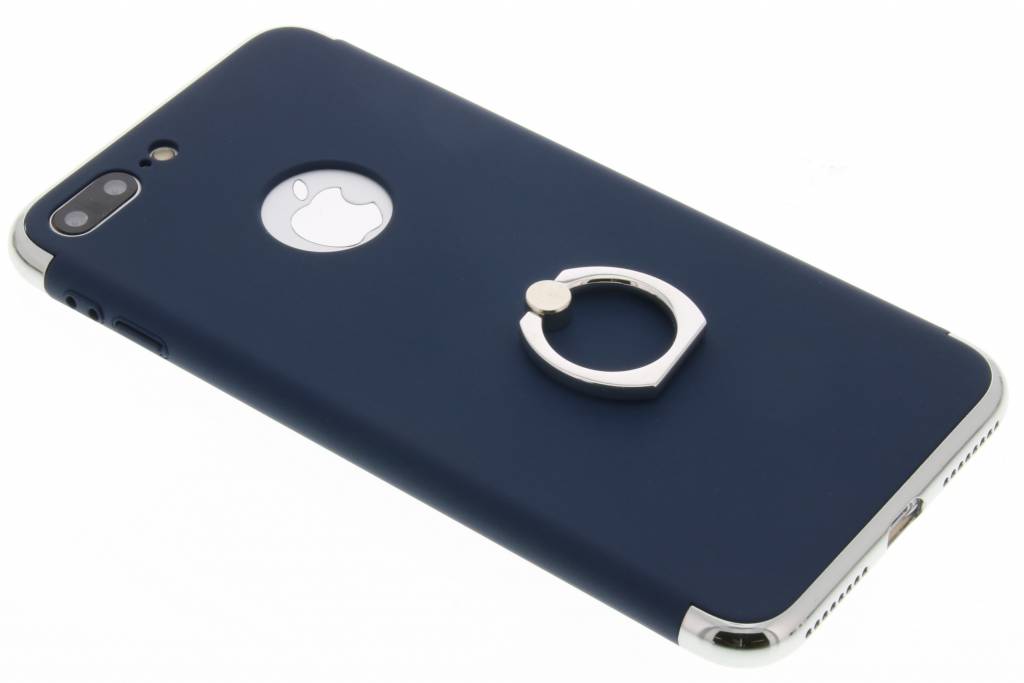 Image of Donkerblauw hardcase hoesje met ring voor de iPhone 7 Plus