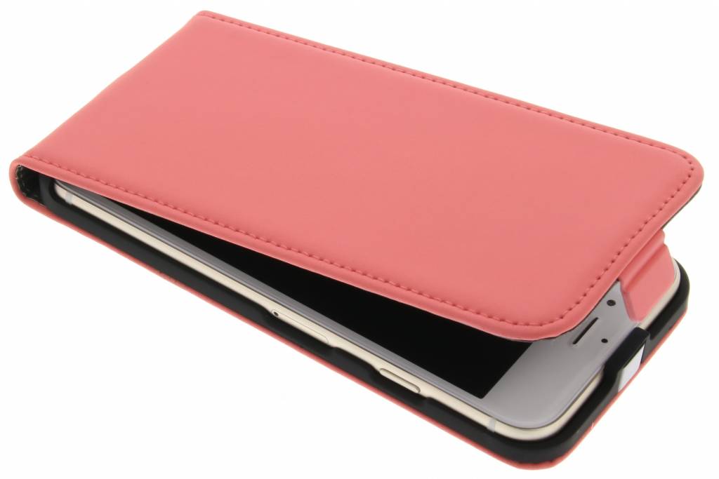 Image of Mobiparts Premium Flip Case Apple iPhone 7 Peach Pink