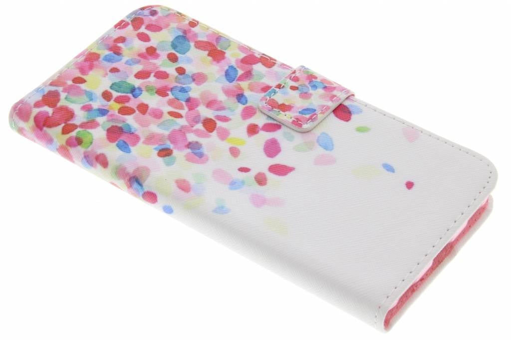 Image of Confetti design TPU booktype hoes voor de Honor 5C / Huawei GT3