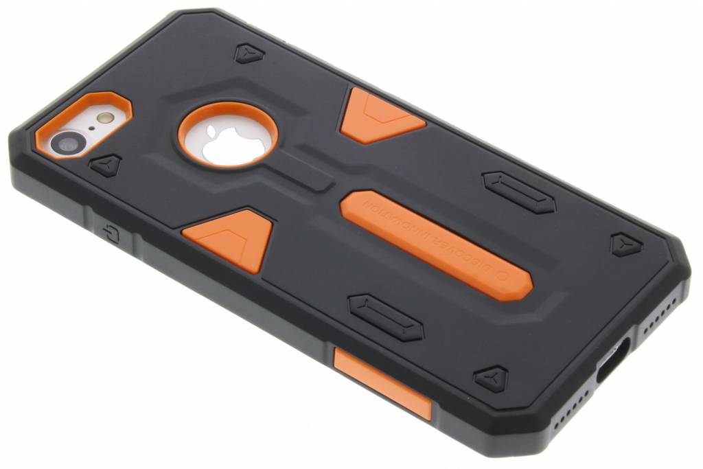 Image of Defender Case voor de iPhone 7 - Zwart / Oranje