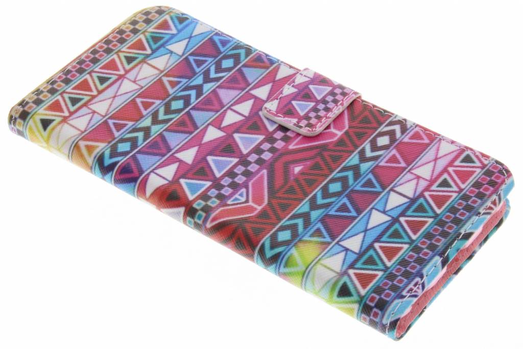 Image of Aztec design TPU booktype hoes Honor 5C / Huawei GT3