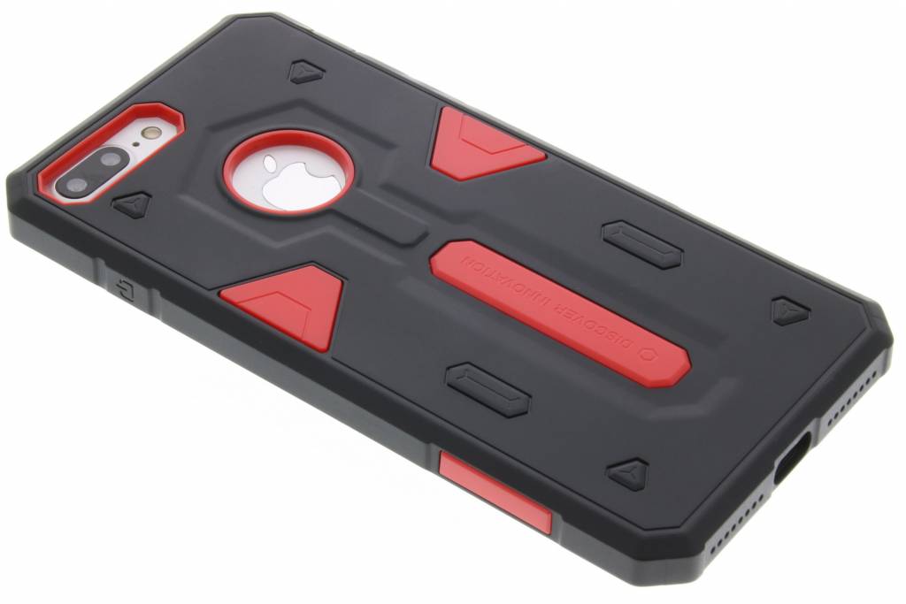 Image of Defender Case voor de iPhone 7 Plus - Zwart / Rood