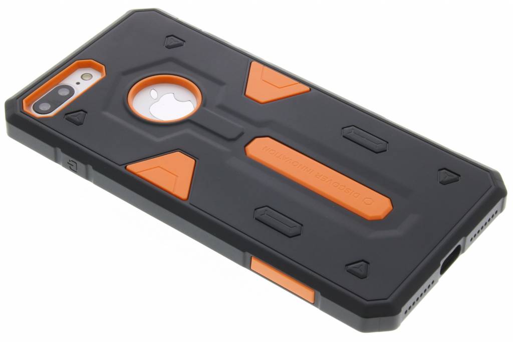 Image of Defender Case voor de iPhone 7 Plus - Zwart / Oranje
