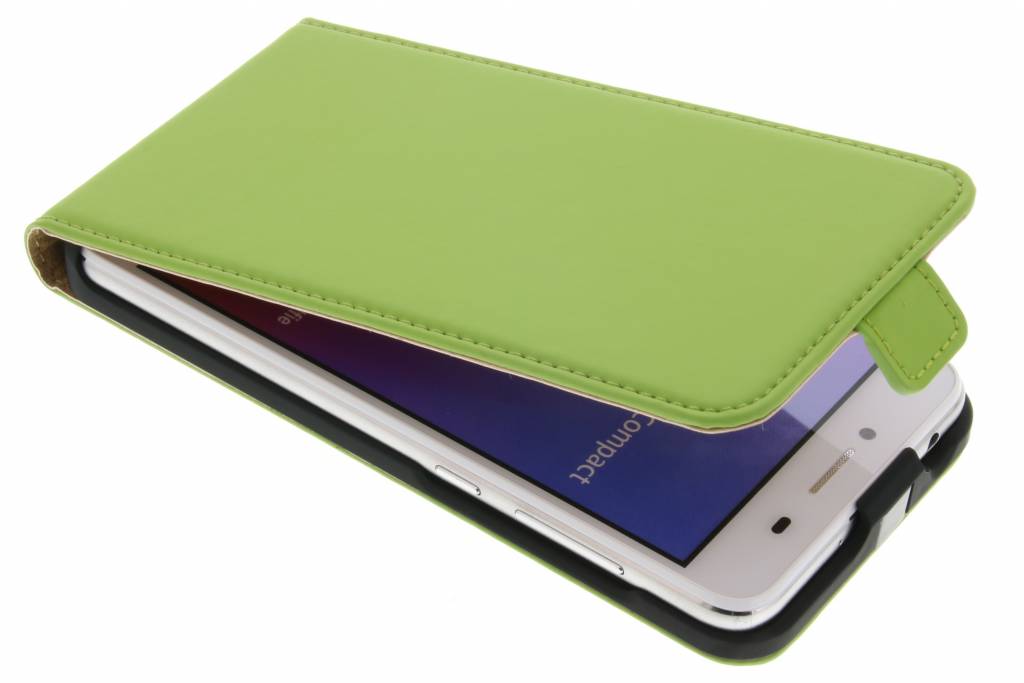 Image of Luxe Flipcase voor de Huawei Y5 2 / Y6 2 Compact - Groen
