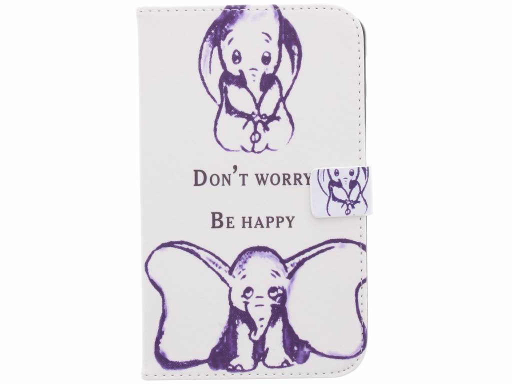 Image of Don't worry be happy design TPU tablethoes voor de Samsung Galaxy Tab A 7.0 (2016)