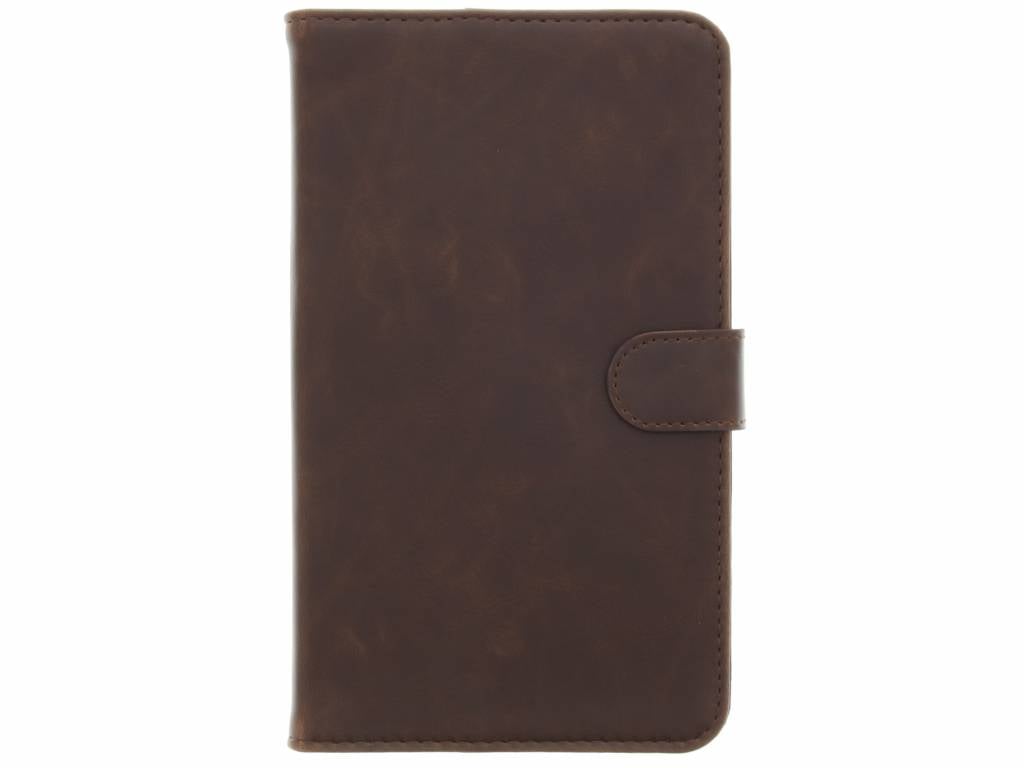 Image of Bruine luxe leder tablethoes voor de Samsung Galaxy Tab A 7.0 (2016)