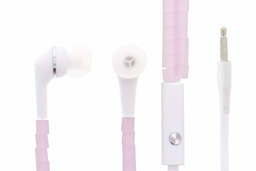 Image of Necklace in-ear headphones - Roze