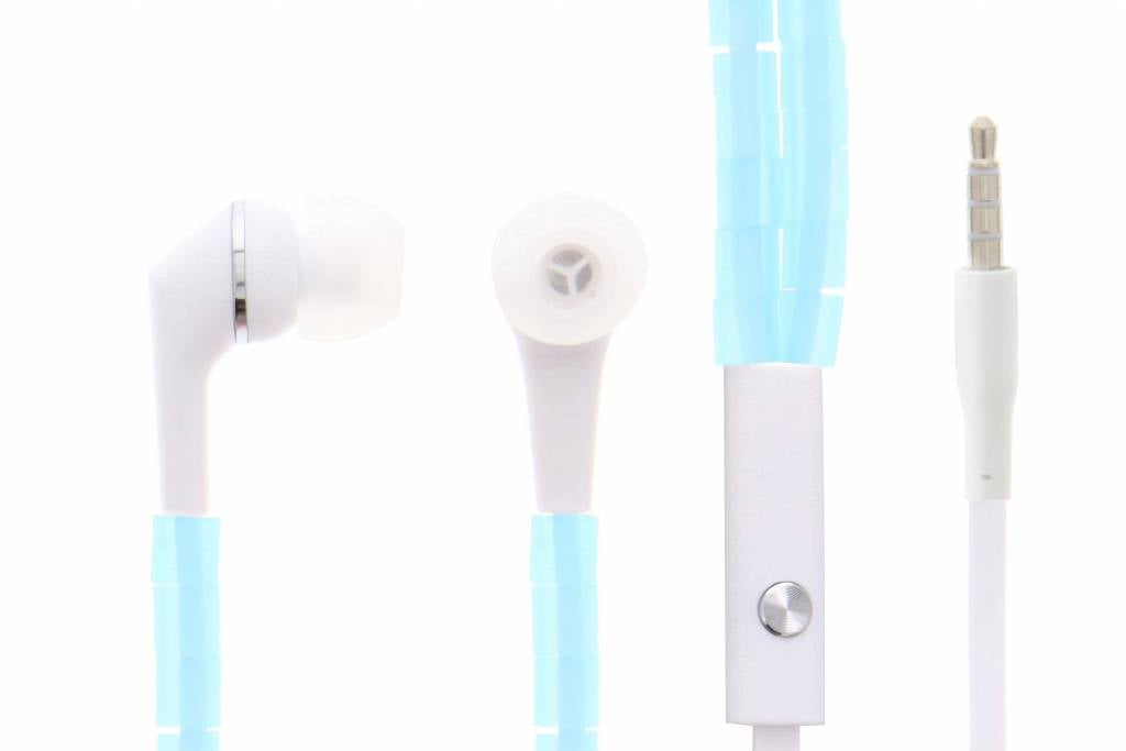 Image of Necklace in-ear headphones - Blauw