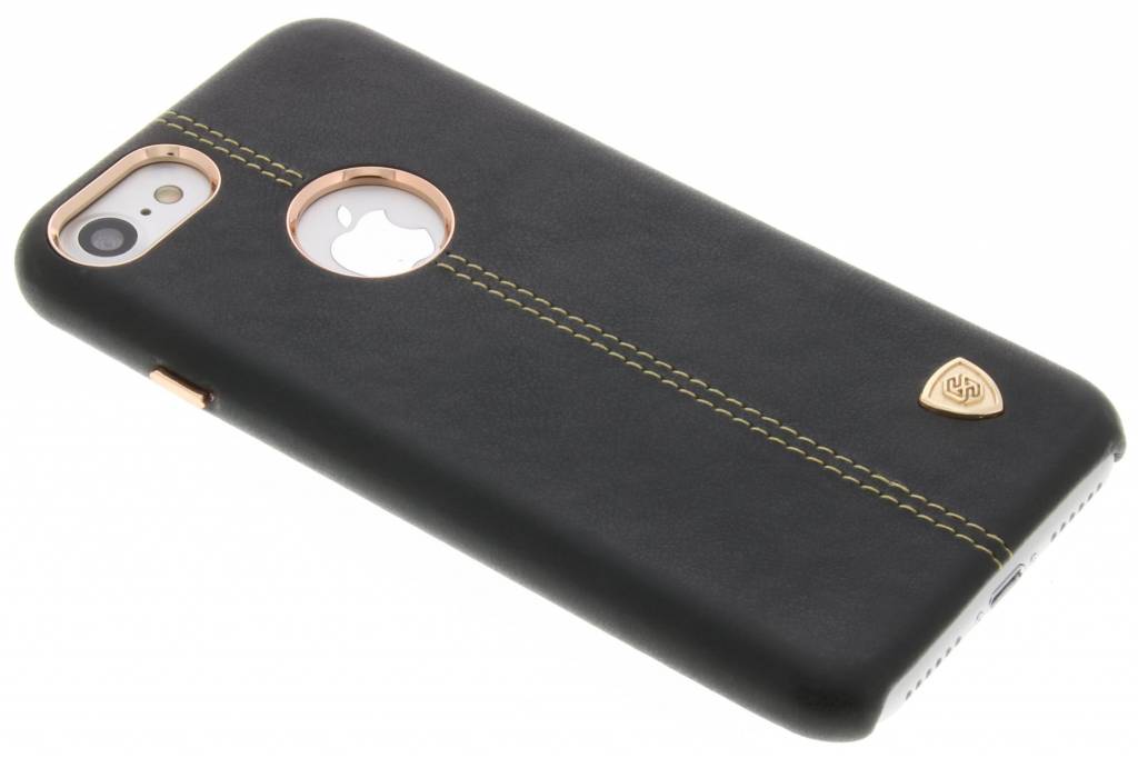 Image of Englon Leather Cover voor de iPhone 7 - Zwart