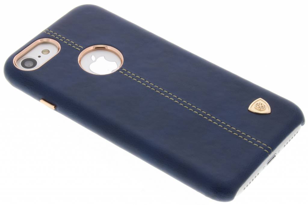 Image of Englon Leather Cover voor de iPhone 7 - Donkerblauw