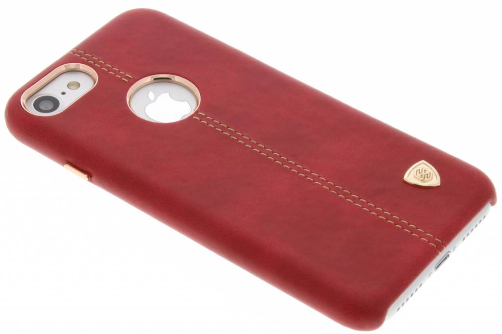 Image of Englon Leather Cover voor de iPhone 7 - Rood