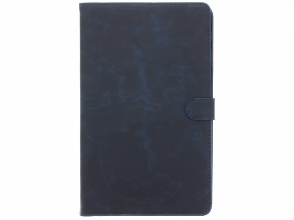 Image of Donkerblauwe luxe leder tablethoes voor de Samsung Galaxy Tab A 10.1 (2016)