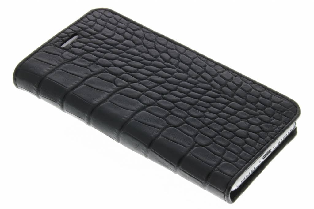 Image of Booklet Classic Style voor de iPhone 7 - Croco Zwart