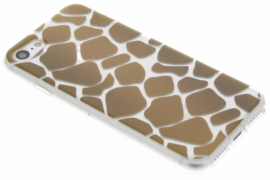 Image of Bruin dierenprint design Giraffe TPU hoesje voor de iPhone 7