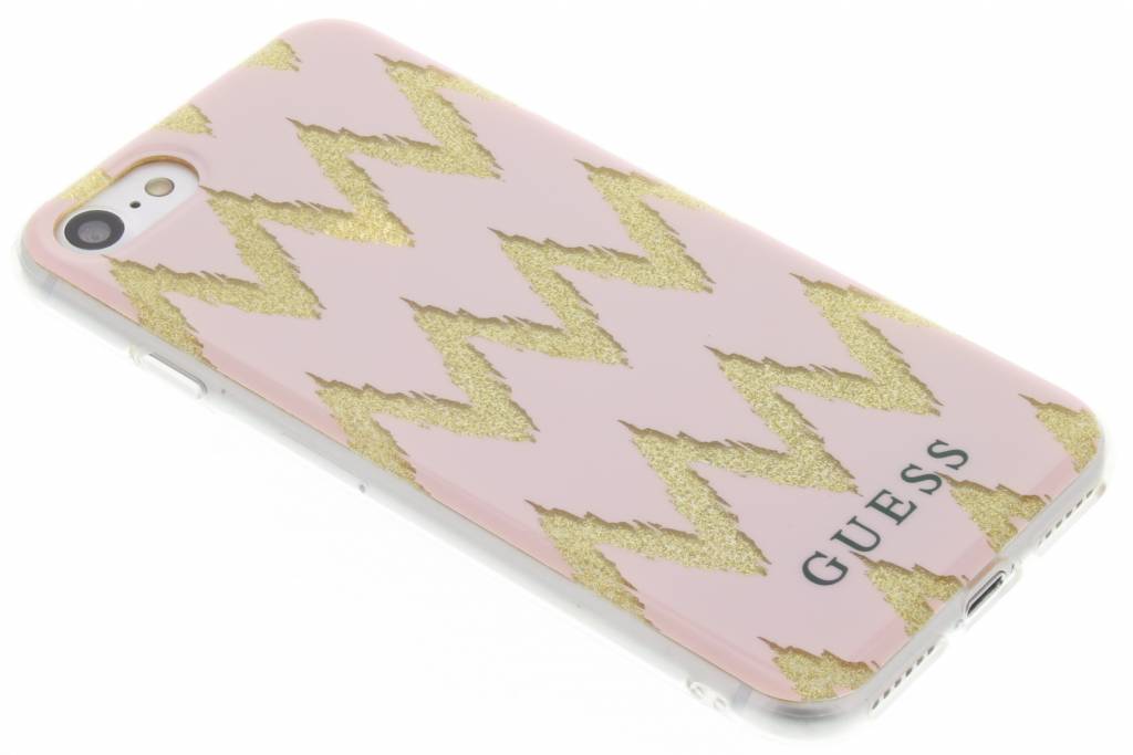 Image of Chevron Gel Case voor de iPhone 7 - Roze