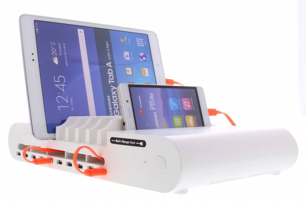 Image of 10x USB Multi-Charger Dock 18,8 amp
