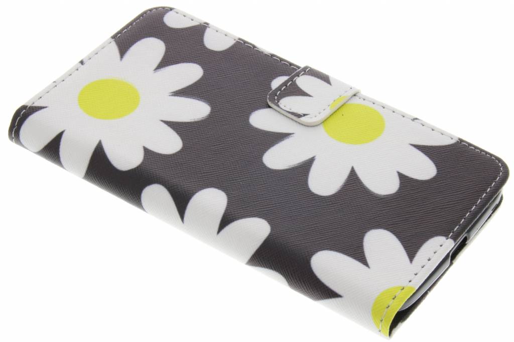 Image of Bloemen design TPU booktype hoes voor de Motorola Moto Z