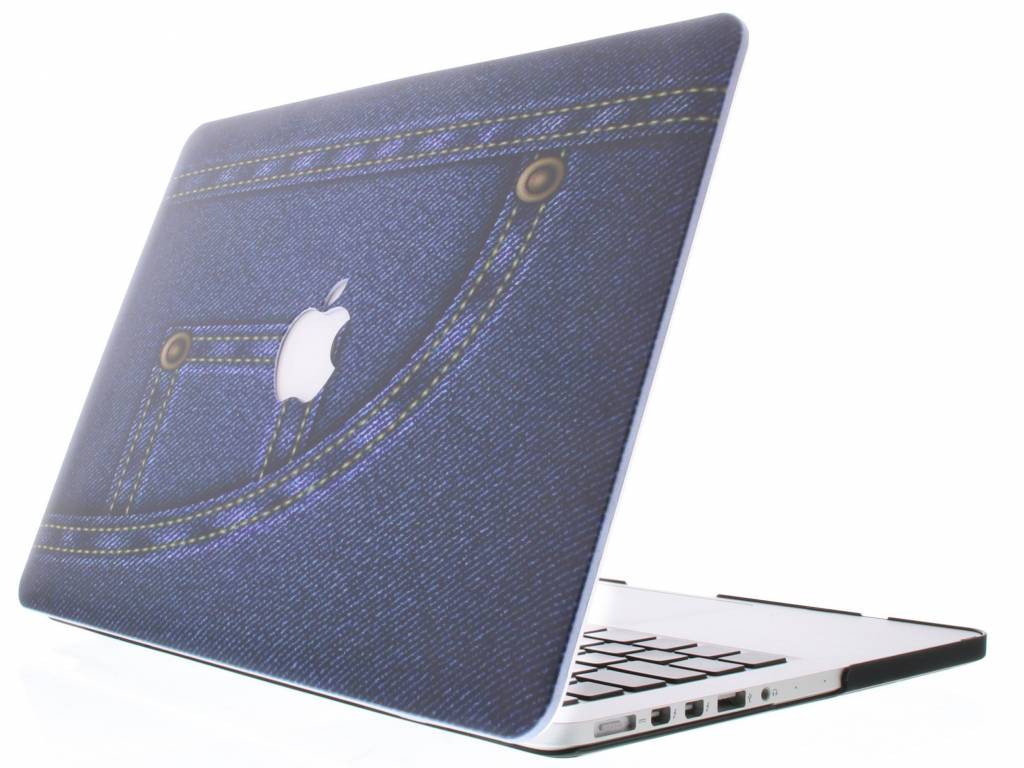 Image of Denim design hardshell voor de MacBook Air 13.3 inch