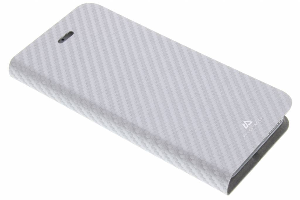 Image of Black Rock Flex-Carbon Booklet Case - Apple iPhone 7, silver