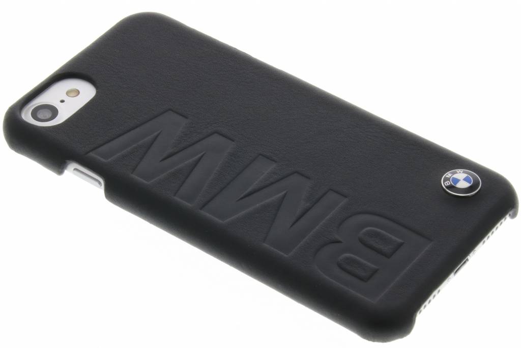 Image of Real Leather Hard Case voor de iPhone 7 - Zwart