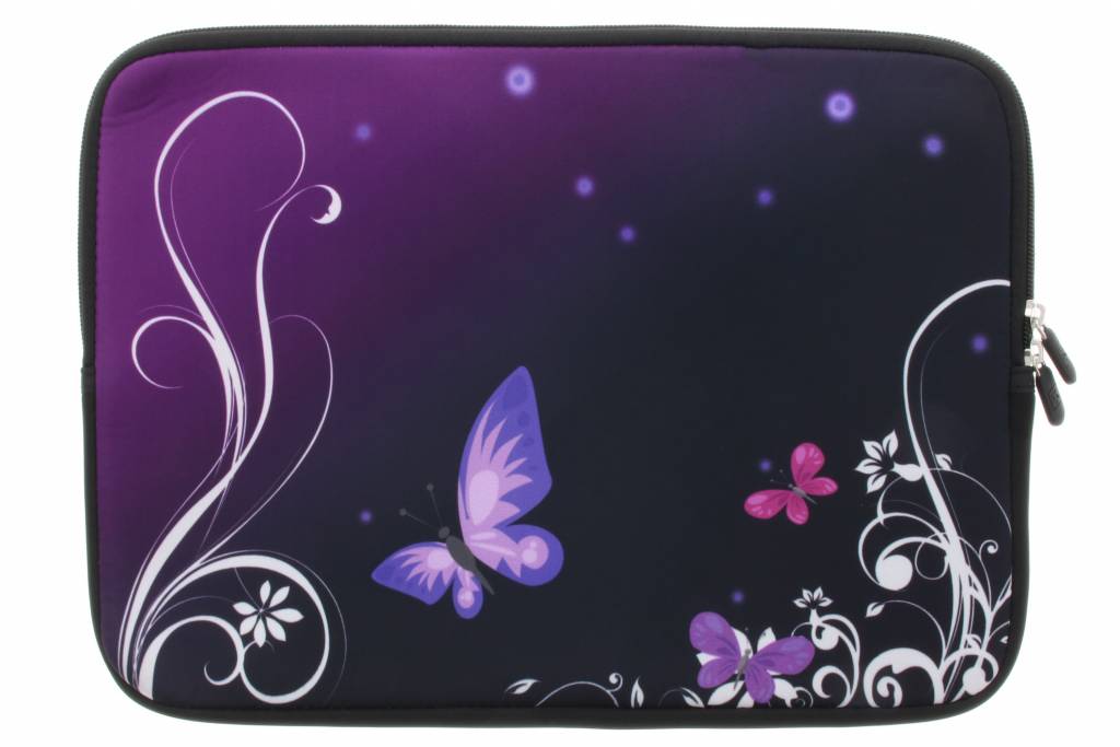 Image of Universele vlinders design sleeve 13 inch