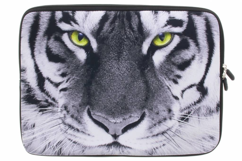 Image of Universele witte tijger design sleeve 13 inch