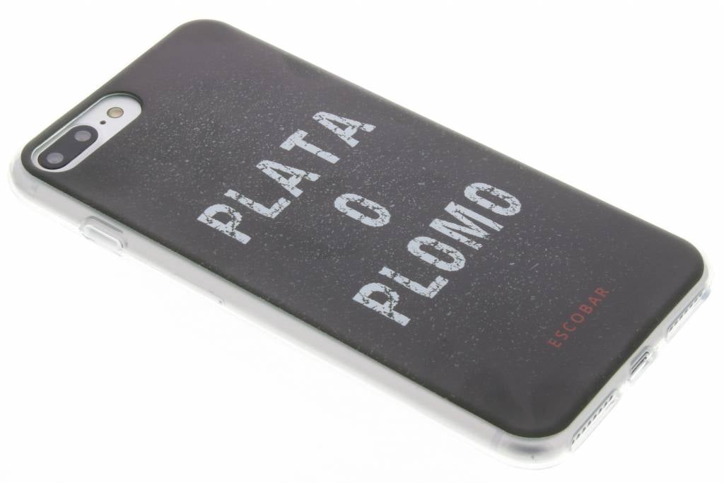 Image of Escobar 'Plata O Plomo' TV Quotes TPU hoesje voor de iPhone 7 Plus