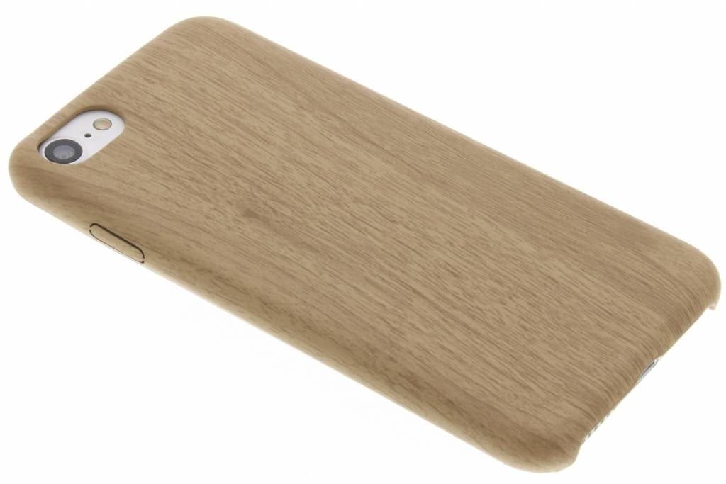 Image of Beige houten TPU case voor de iPhone 7