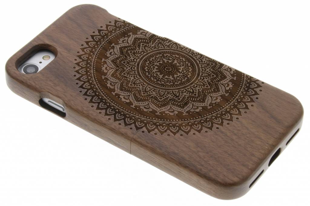 Image of Mandala houten hardcase hoesje met print voor de iPhone 7