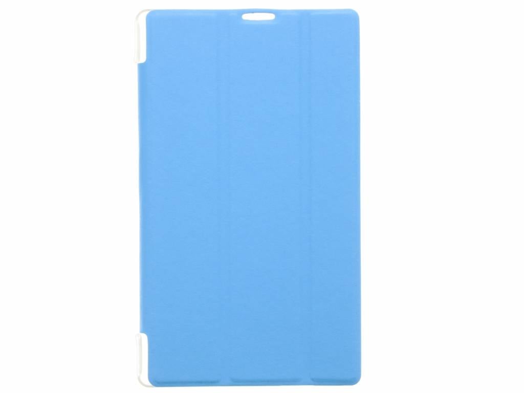 Image of Blauwe brushed tablethoes voor de Asus ZenPad 8.0 Z380C