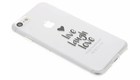 Quote design TPU hoesje iPhone 8 / 7 Quote design TPU hoesje iPhone 8 / 7