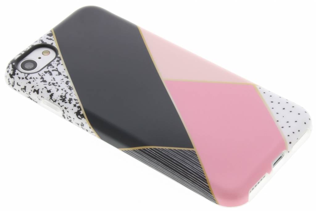 Image of Roze grafisch TPU hoesje voor de iPhone 7