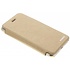 Gouden crystal slim book case voor de iPhone 8 / 7 Gouden crystal slim book case voor de iPhone 8 / 7