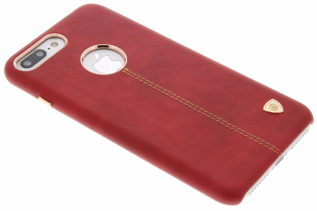 Image of Englon Leather Cover voor de iPhone 7 Plus - Rood