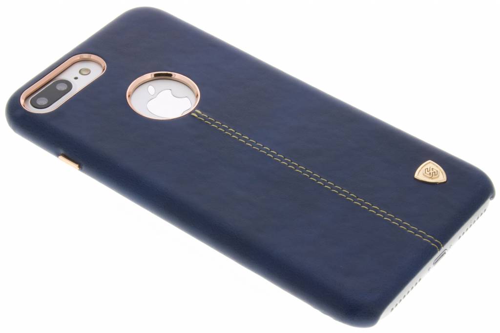 Image of Englon Leather Cover voor de iPhone 7 Plus - Blauw