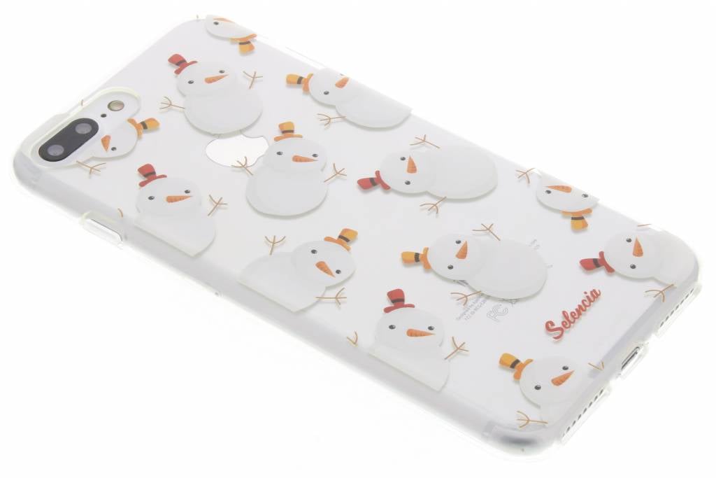 Image of Winter Wonderland Sneeuwpopjes TPU hoesje voor de iPhone 7 Plus