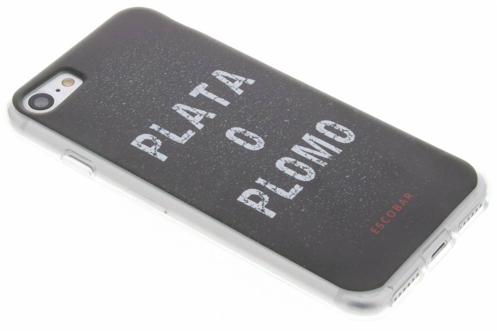 Image of Escobar 'Plata O Plomo' TV Quotes TPU hoesje voor de iPhone 7